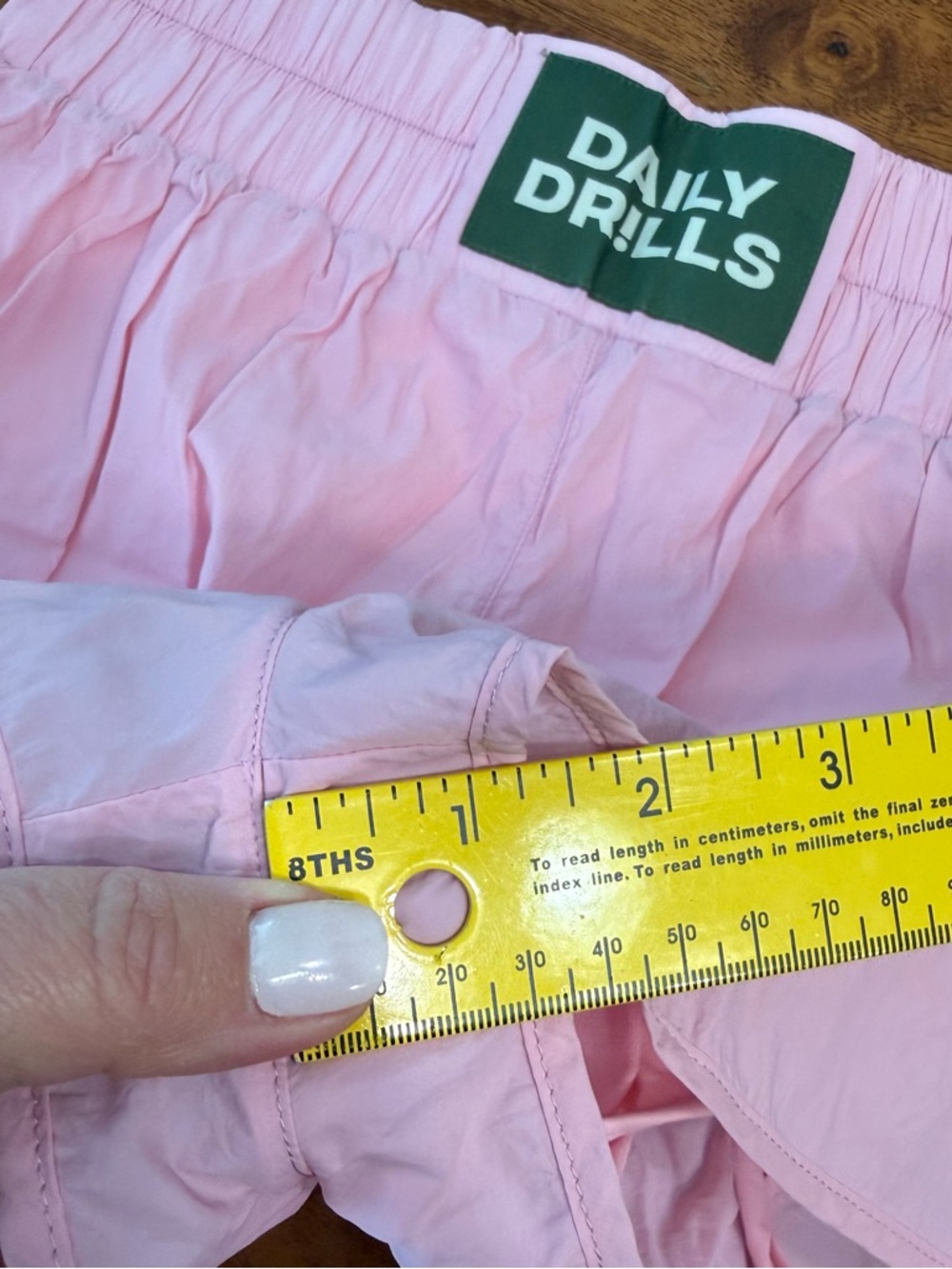 Daily Drills Bounce Shorts LadyBird Light Pink Women's Athletic size large - Picture 4 of 8